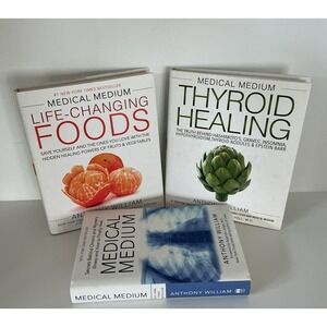 Medical Medium & Life-Changing Foods Anthony William Healing Nutrition Lot of 3